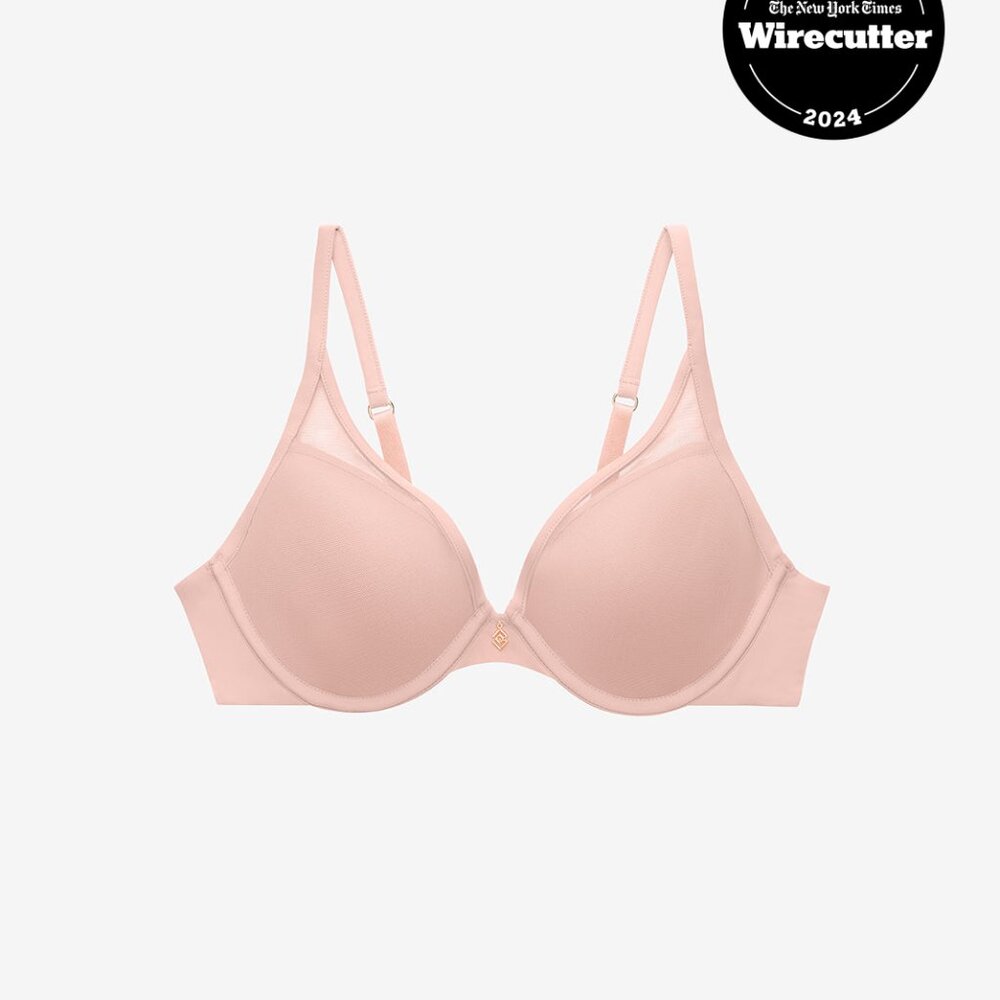 ThirdLove 24/7® Classic Uplift Plunge Bra Size 44Brose-dust / 44B